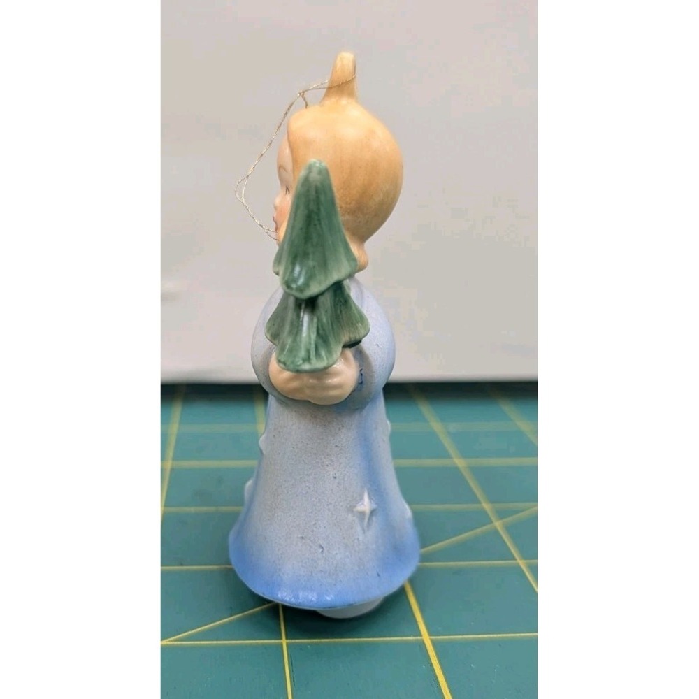 Goebel Angel Holding a Tree Annual Ornament 1979 Second Edition Glass - Picture 7 of 10